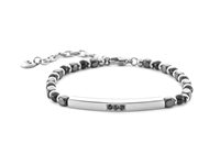 Bracciale 4US: Cesare Paciotti Uomo Autunno Inverno 24 in Acciaio 4UBR6998 - 4UBR6998